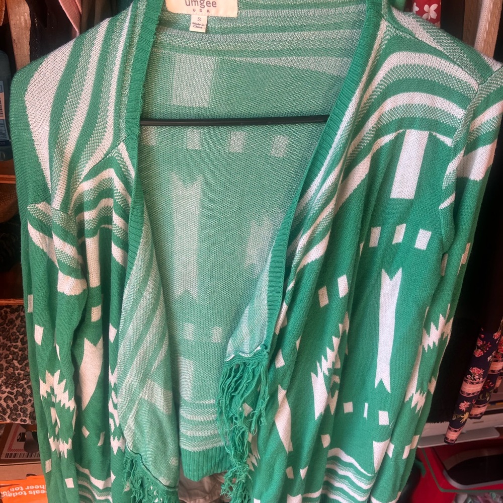 Women’s Umgee Open Cardigan Small